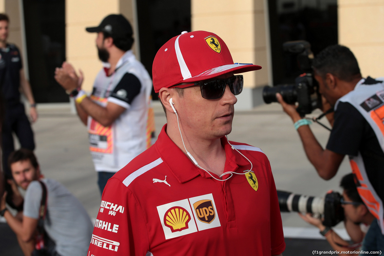 GP BAHRAIN, 08.04.2018 - Kimi Raikkonen (FIN) Ferrari SF71H