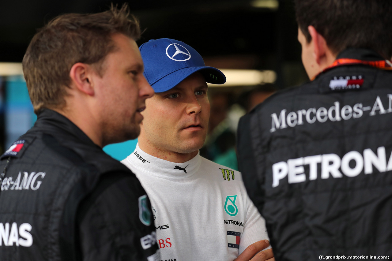 GP BAHRAIN, 08.04.2018 - Gara, Valtteri Bottas (FIN) Mercedes AMG F1 W09