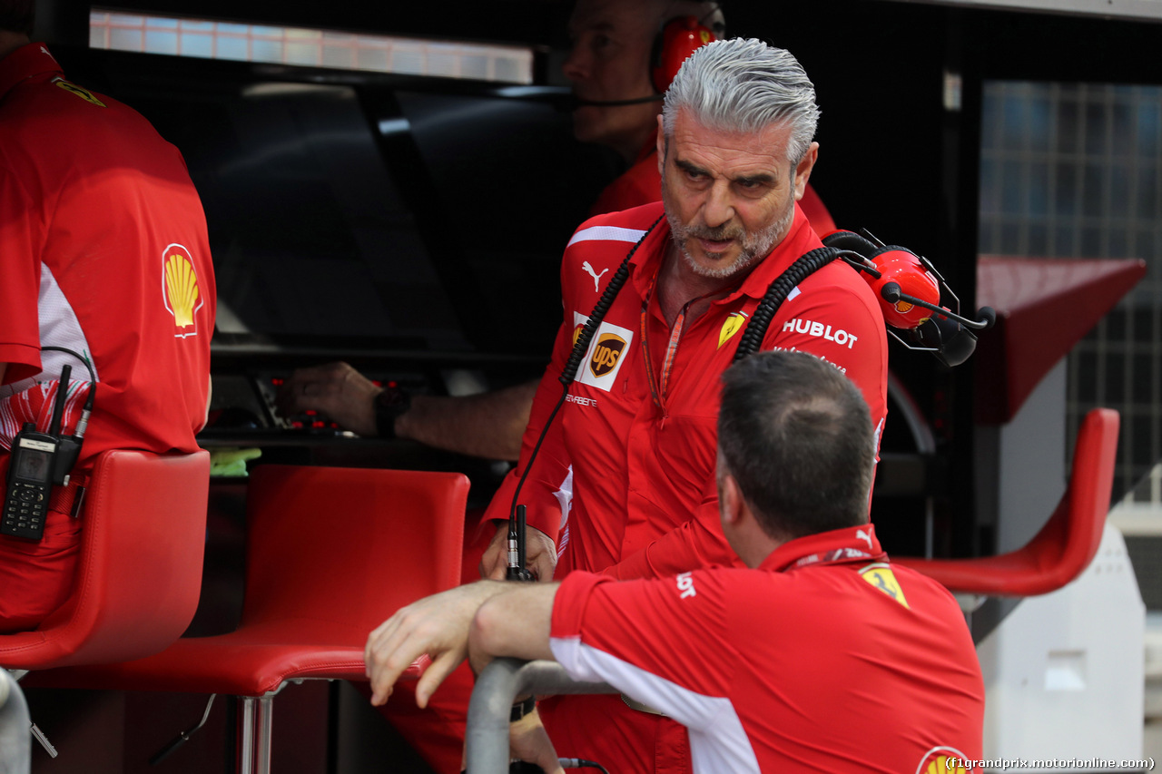 GP BAHRAIN, 08.04.2018 - Gara, Maurizio Arrivabene (ITA) Ferrari Team Principal