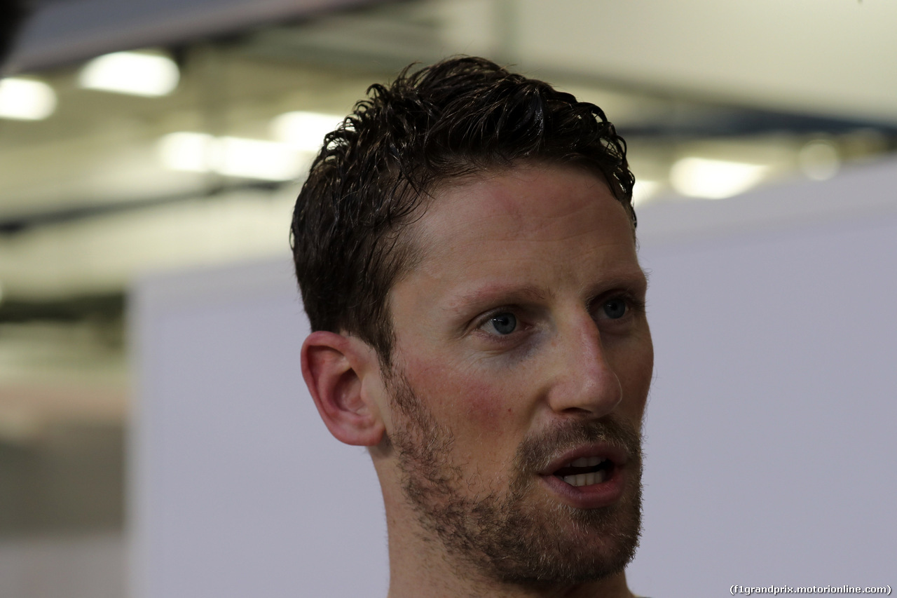 GP BAHRAIN, 08.04.2018 - Gara, Romain Grosjean (FRA) Haas F1 Team VF-18