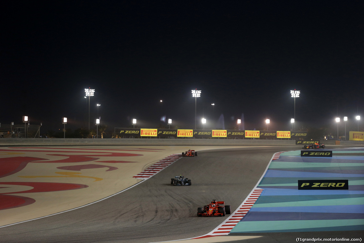 GP BAHRAIN, 08.04.2018 - Gara, Sebastian Vettel (GER) Ferrari SF71H