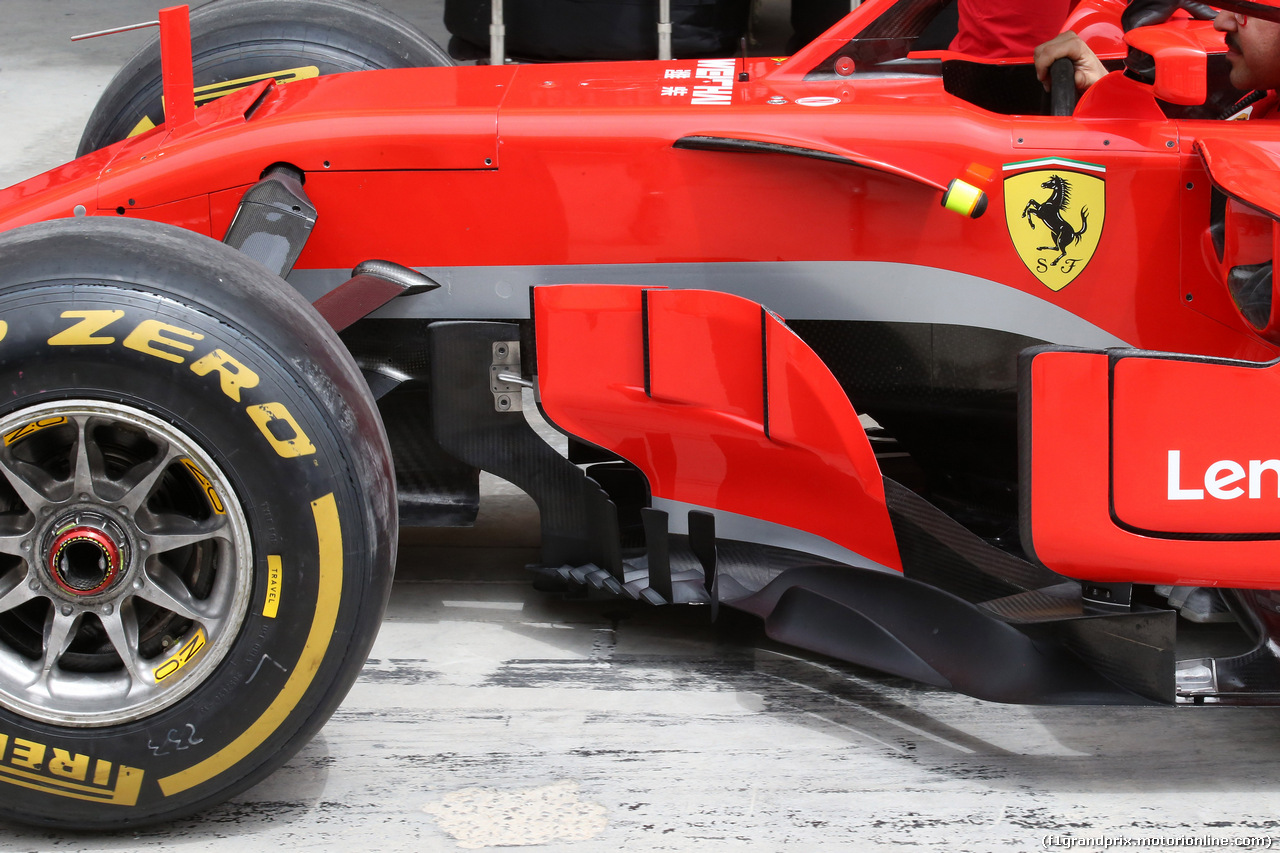 GP BAHRAIN, 05.05.2018 - Ferrari SF71H, detail
