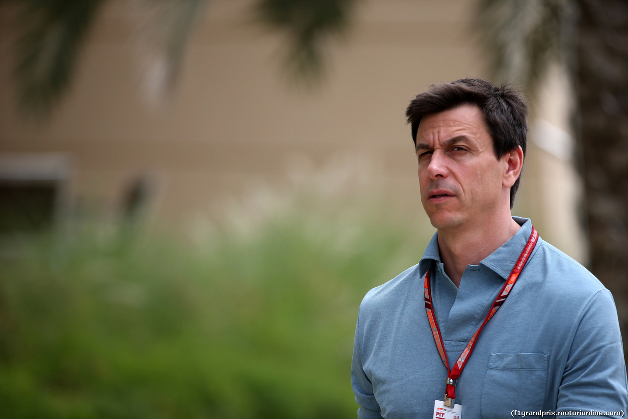 GP BAHRAIN, 05.05.2018 - Toto Wolff (GER) Mercedes AMG F1 Shareholder e Executive Director