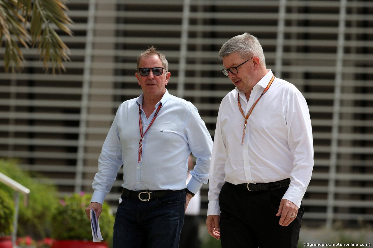 GP BAHRAIN, 05.05.2018 - Ross Brawn (GBR) Formula One Managing Director of Motorsports