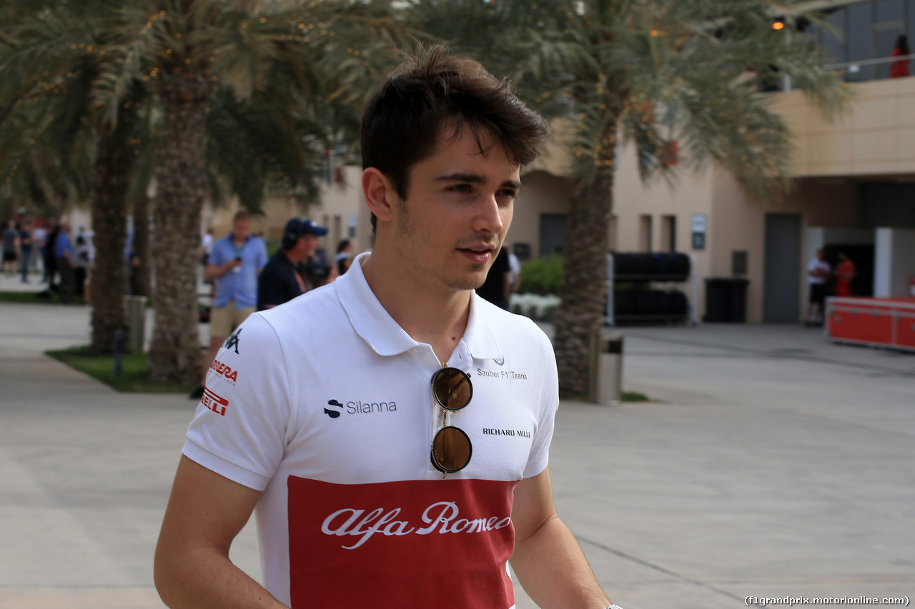 GP BAHRAIN, 05.05.2018 - Charles Leclerc (MON) Sauber C37