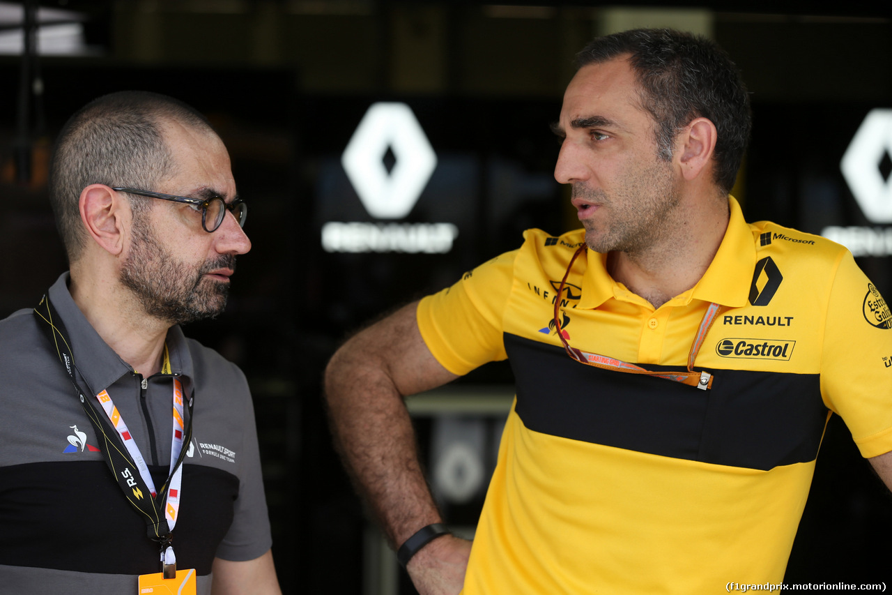 GP BAHRAIN, 07.04.2018 - Cyril Abiteboul (FRA) Renault Sport F1 Managing Director