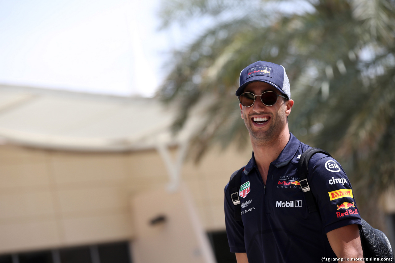 GP BAHRAIN, 07.04.2018 - Daniel Ricciardo (AUS) Red Bull Racing RB14