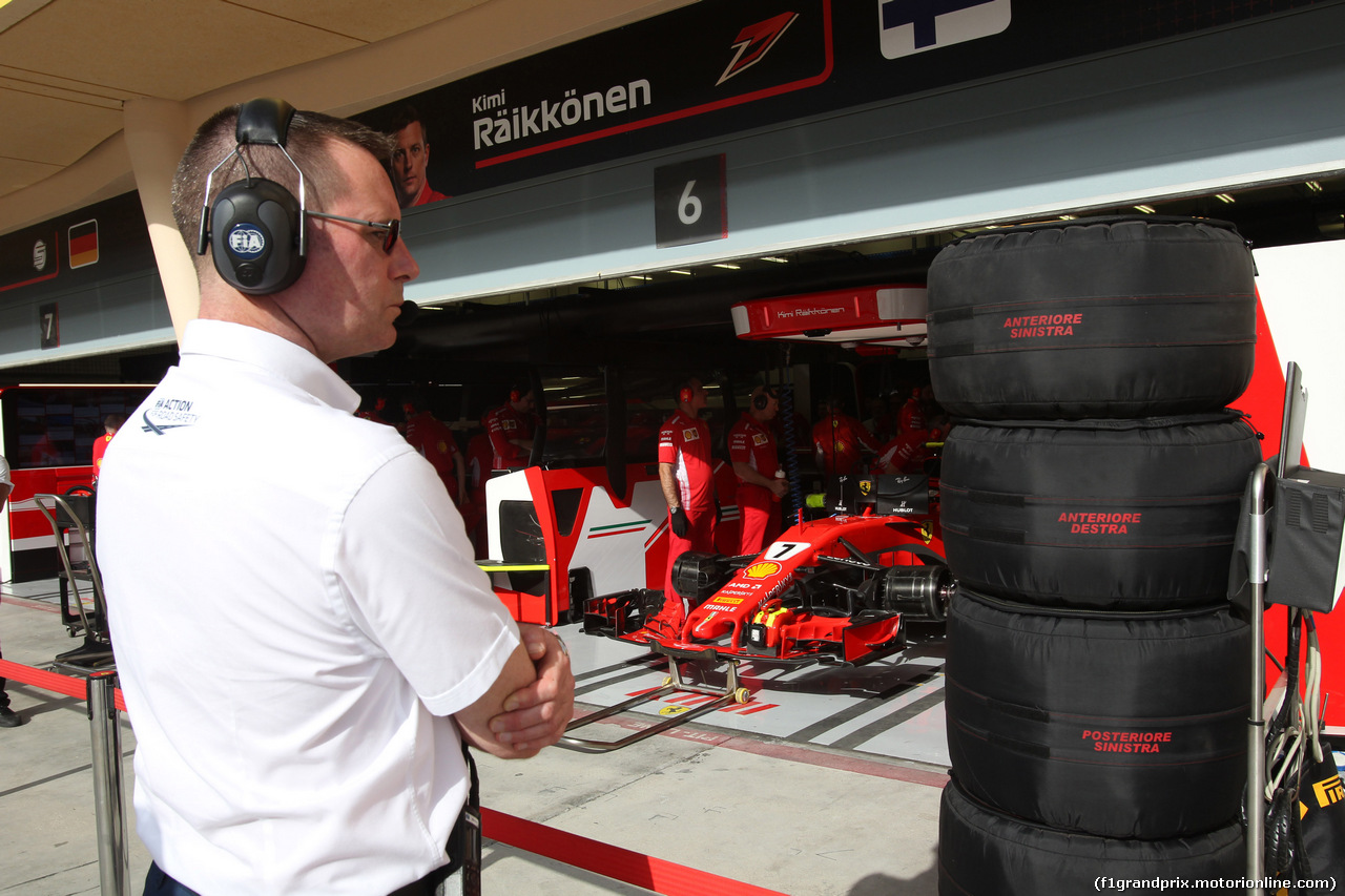 GP BAHRAIN, 07.04.2018 -  Prove Libere 3, Kimi Raikkonen (FIN) Ferrari SF71H