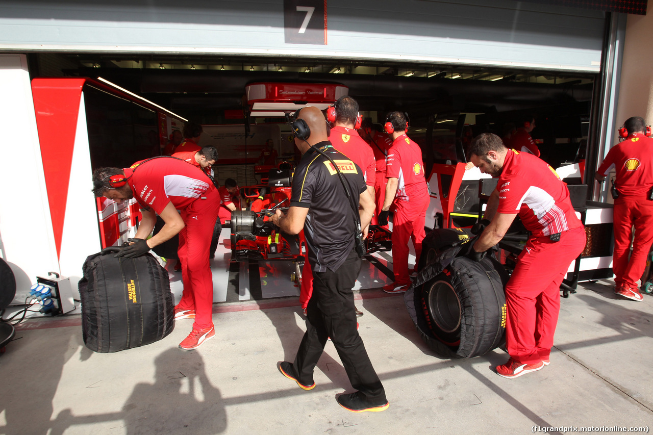 GP BAHRAIN, 07.04.2018 -  Prove Libere 3, Sebastian Vettel (GER) Ferrari SF71H