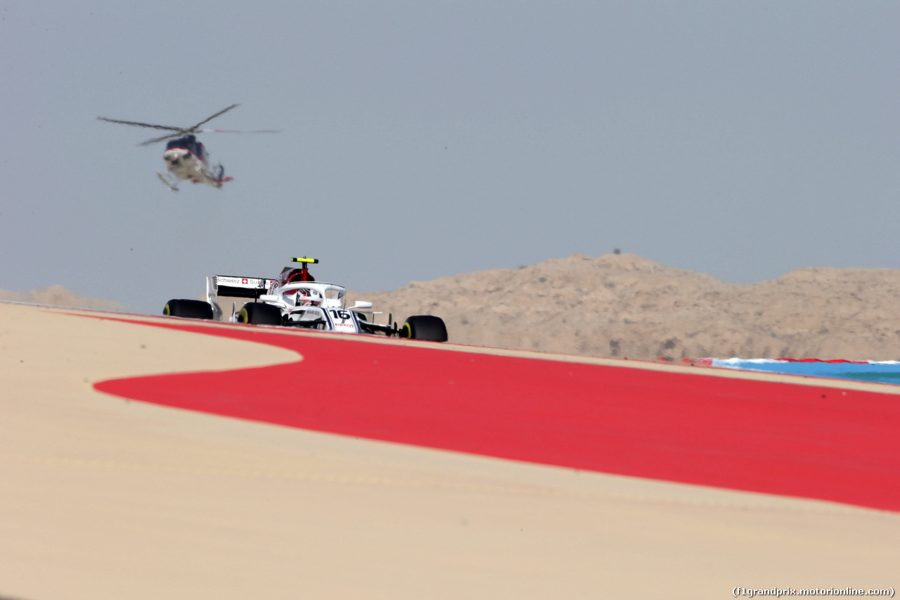 GP BAHRAIN, 07.04.2018 -  Prove Libere 3, Charles Leclerc (MON) Sauber C37