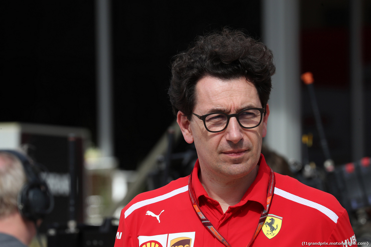 GP BAHRAIN, 07.04.2018 -  Prove Libere 3, Mattia Binotto (ITA) Chief Technical Officer, Ferrari