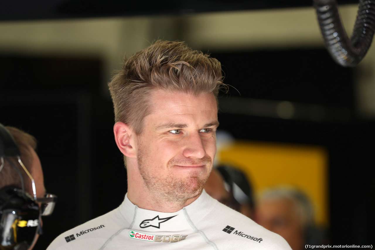 GP BAHRAIN, 07.04.2018 -  Prove Libere 3, Nico Hulkenberg (GER) Renault Sport F1 Team RS18