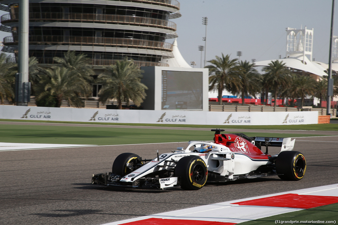 GP BAHRAIN, 07.04.2018 -  Prove Libere 3, Marcus Ericsson (SUE) Sauber C37
