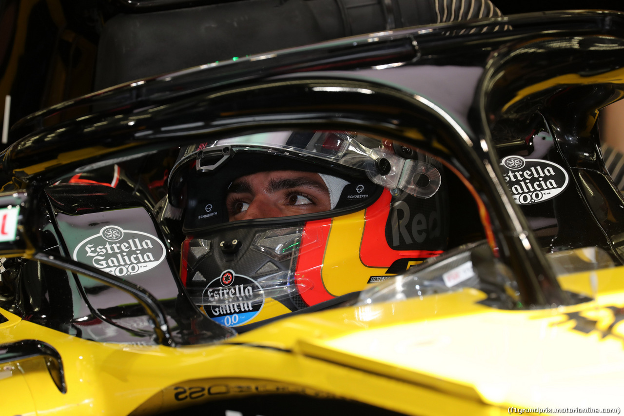 GP BAHRAIN, 07.04.2018 -  Prove Libere 3, Carlos Sainz Jr (ESP) Renault Sport F1 Team RS18