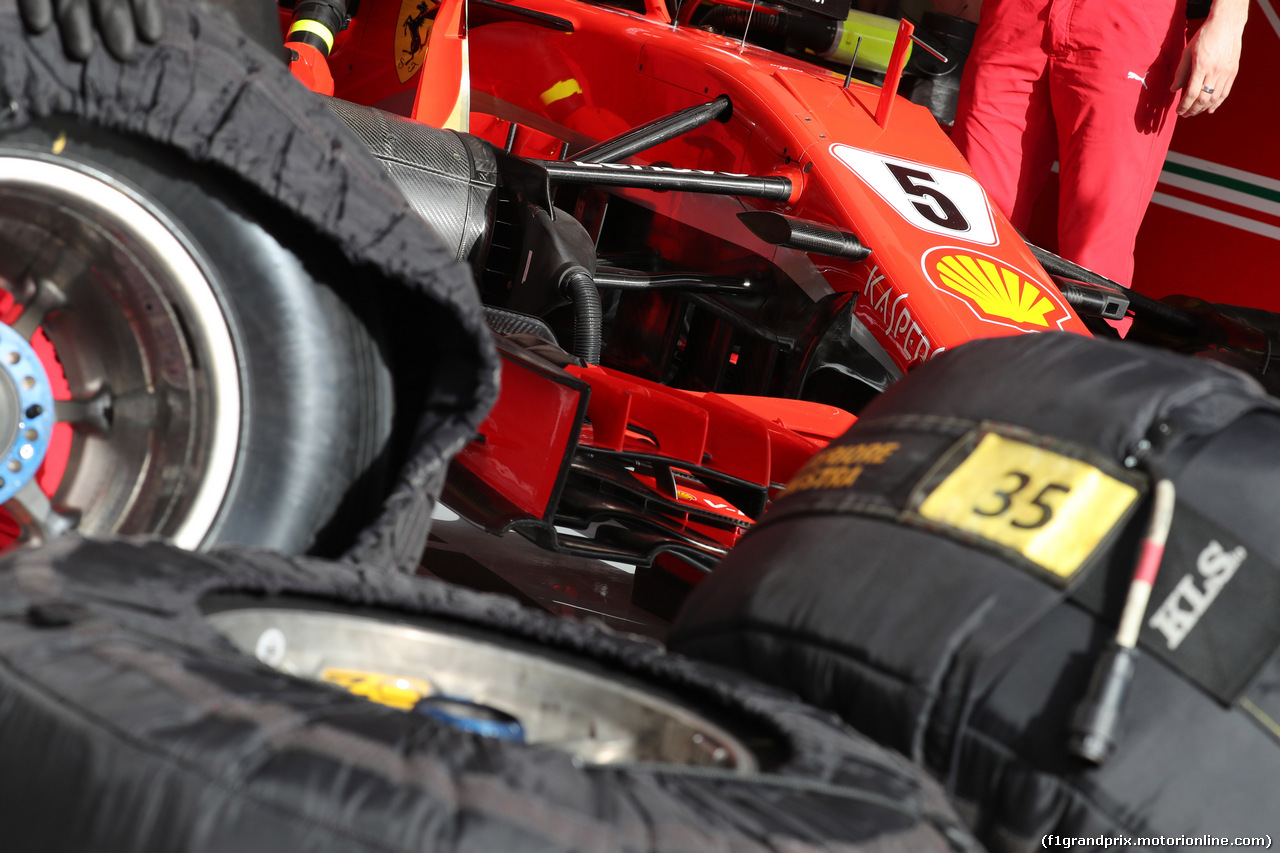 GP BAHRAIN, 07.04.2018 -  Prove Libere 3, Sebastian Vettel (GER) Ferrari SF71H