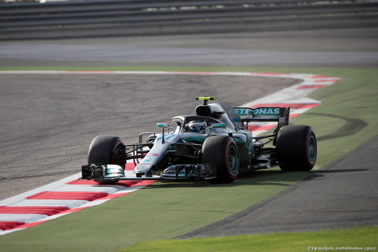 GP BAHRAIN, 07.04.2018 -  Prove Libere 3, Valtteri Bottas (FIN) Mercedes AMG F1 W09