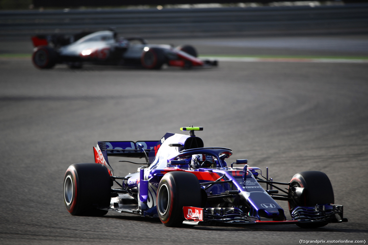 GP BAHRAIN, 07.04.2018 -  Prove Libere 3, Pierre Gasly (FRA) Scuderia Toro Rosso STR13