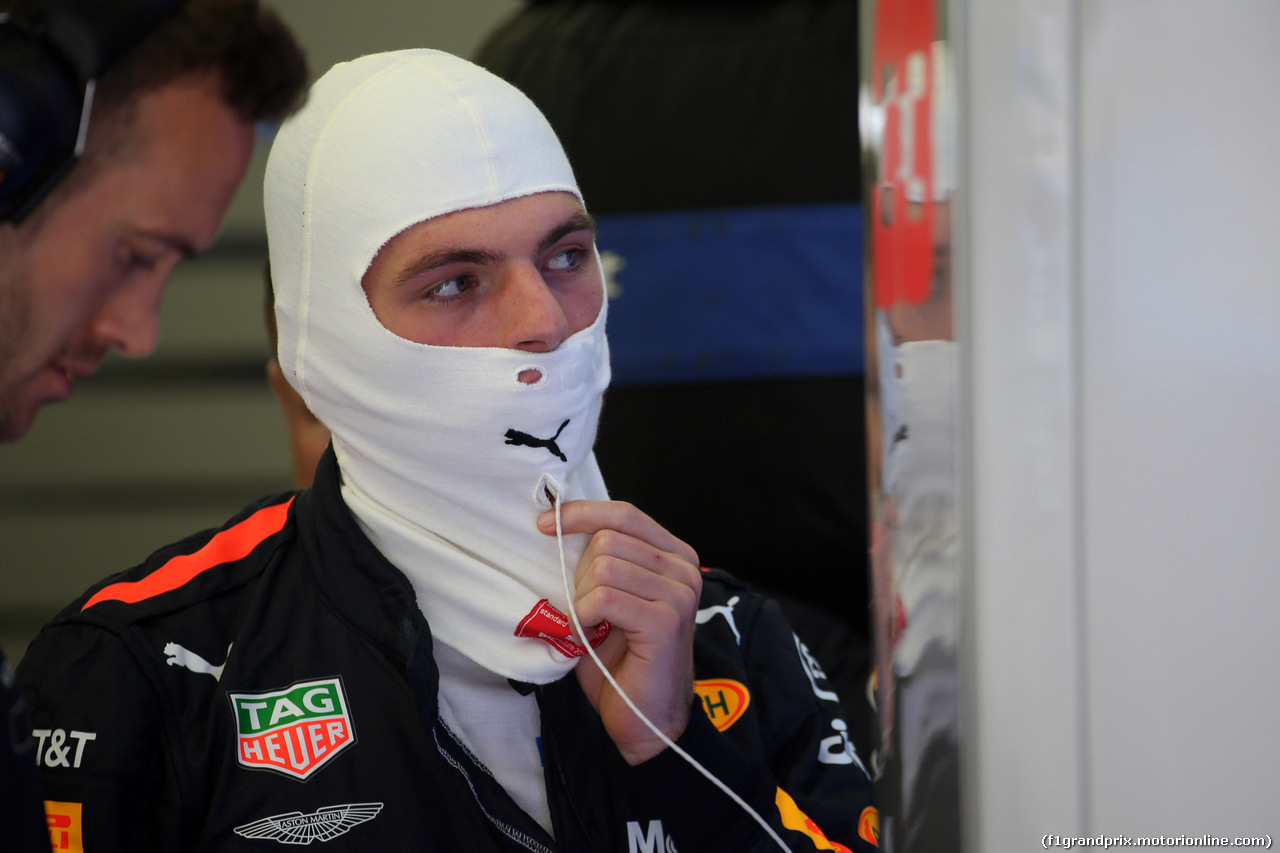 GP BAHRAIN, 07.04.2018 -  Prove Libere 3, Max Verstappen (NED) Red Bull Racing RB14