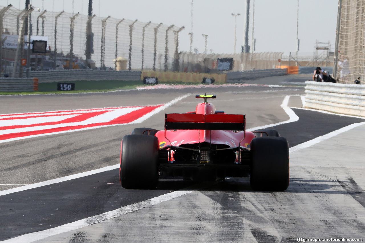 GP BAHRAIN, 07.04.2018 -  Prove Libere 3, Kimi Raikkonen (FIN) Ferrari SF71H