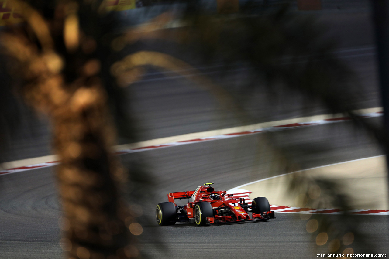 GP BAHRAIN, 07.04.2018 -  Qualifiche, Kimi Raikkonen (FIN) Ferrari SF71H