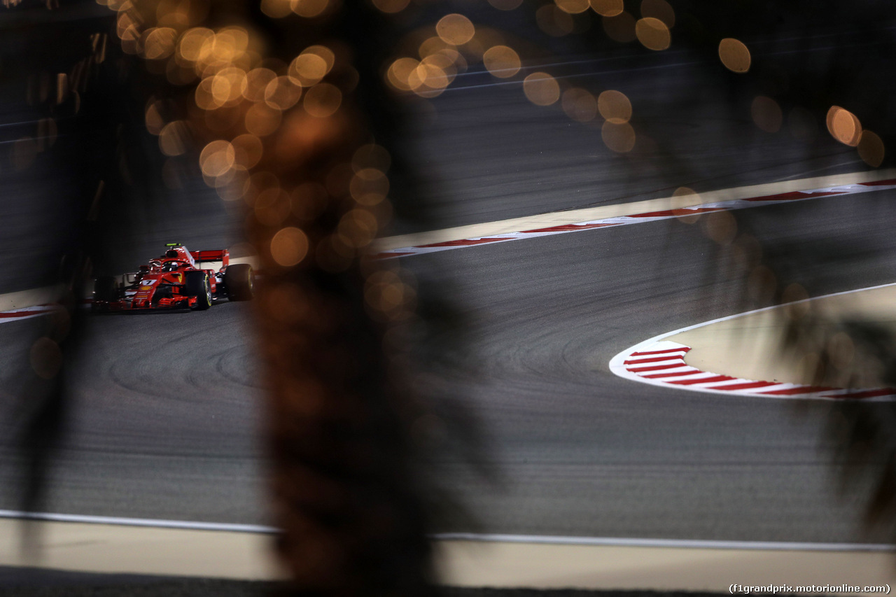 GP BAHRAIN, 07.04.2018 -  Qualifiche, Kimi Raikkonen (FIN) Ferrari SF71H