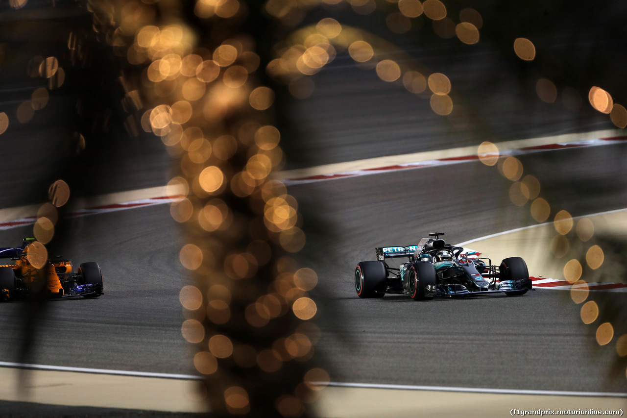 GP BAHRAIN, 07.04.2018 -  Qualifiche, Lewis Hamilton (GBR) Mercedes AMG F1 W09