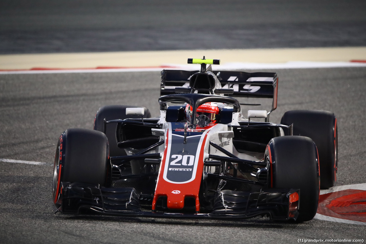 GP BAHRAIN, 07.04.2018 -  Qualifiche, Kevin Magnussen (DEN) Haas F1 Team VF-18