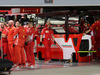 GP BAHRAIN, 07.04.2018 -  Qualifiche, Ferrari garage after pole position