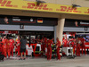 GP BAHRAIN, 07.04.2018 -  Qualifiche, Ferrari garage after pole position