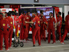 GP BAHRAIN, 07.04.2018 -  Qualifiche, Ferrari garage after pole position