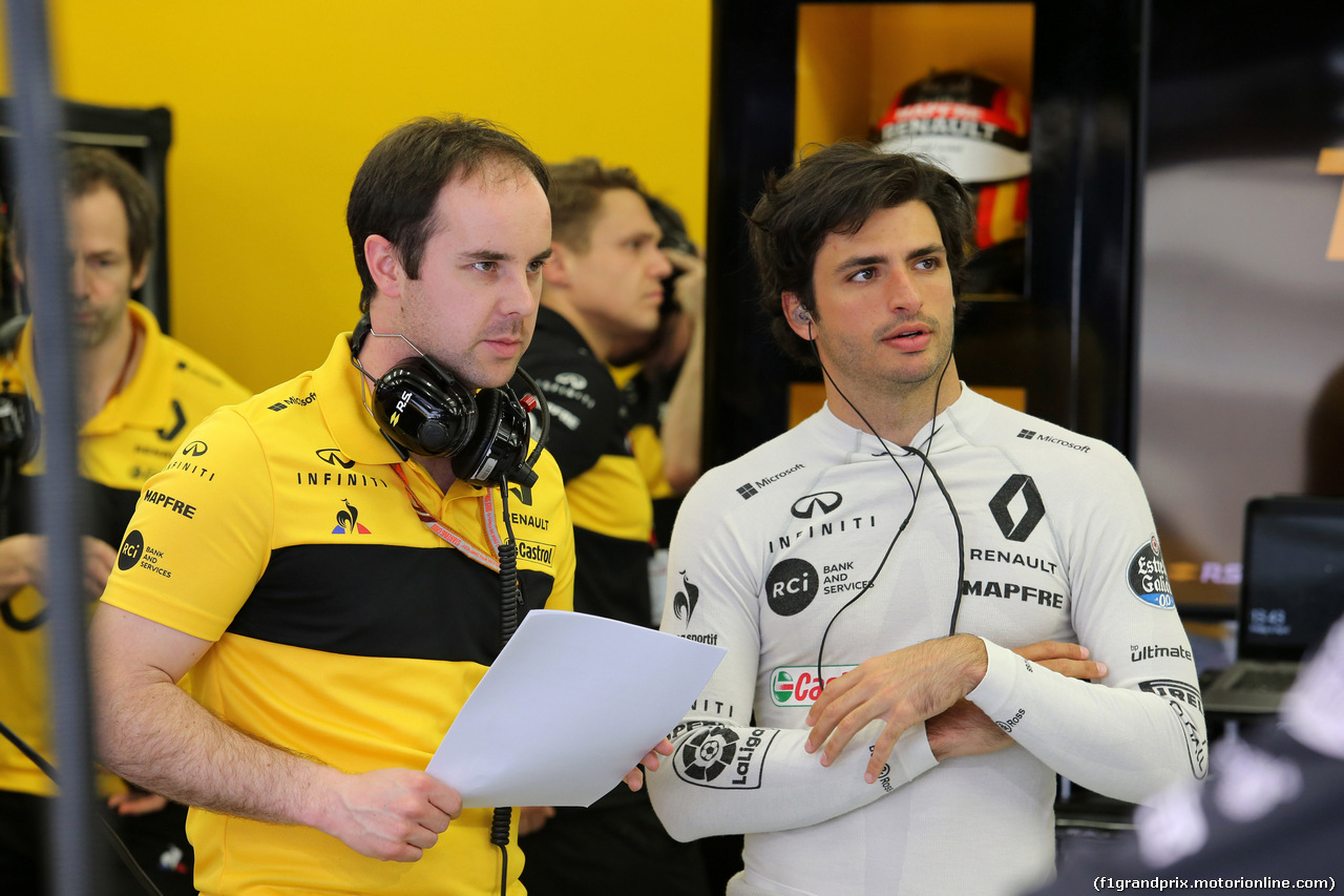 GP BAHRAIN, 06.04.2018 - Prove Libere 1, Carlos Sainz Jr (ESP) Renault Sport F1 Team RS18
