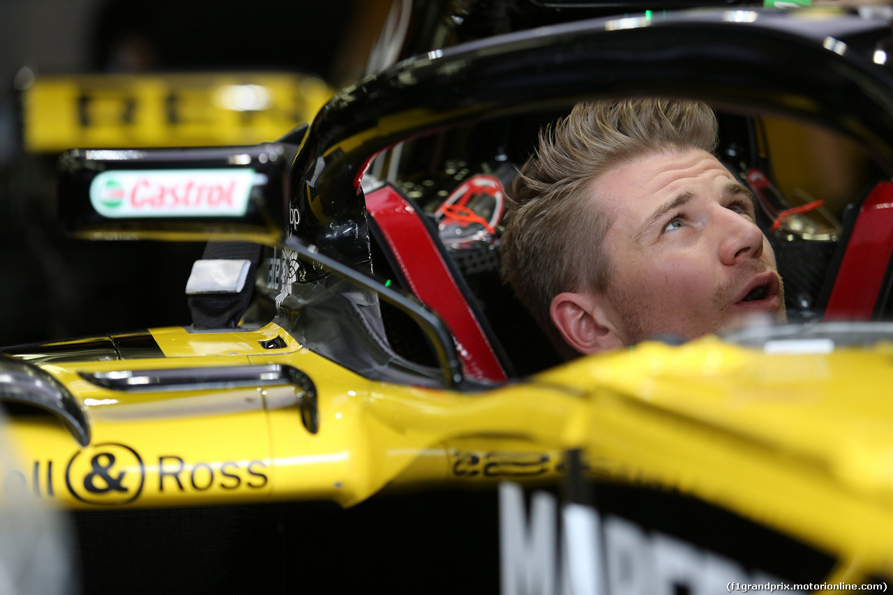 GP BAHRAIN, 06.04.2018 - Prove Libere 1, Nico Hulkenberg (GER) Renault Sport F1 Team RS18