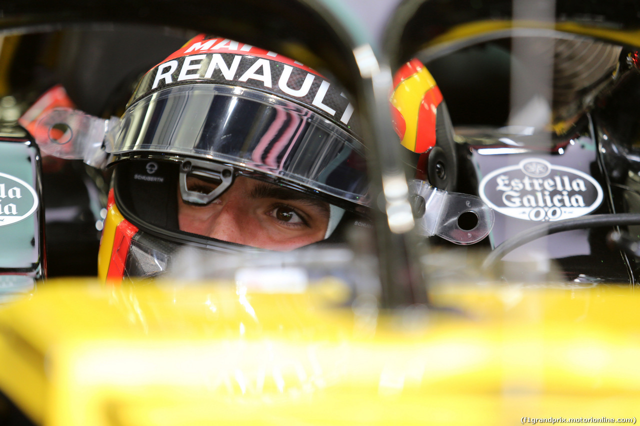 GP BAHRAIN, 06.04.2018 - Prove Libere 1, Carlos Sainz Jr (ESP) Renault Sport F1 Team RS18