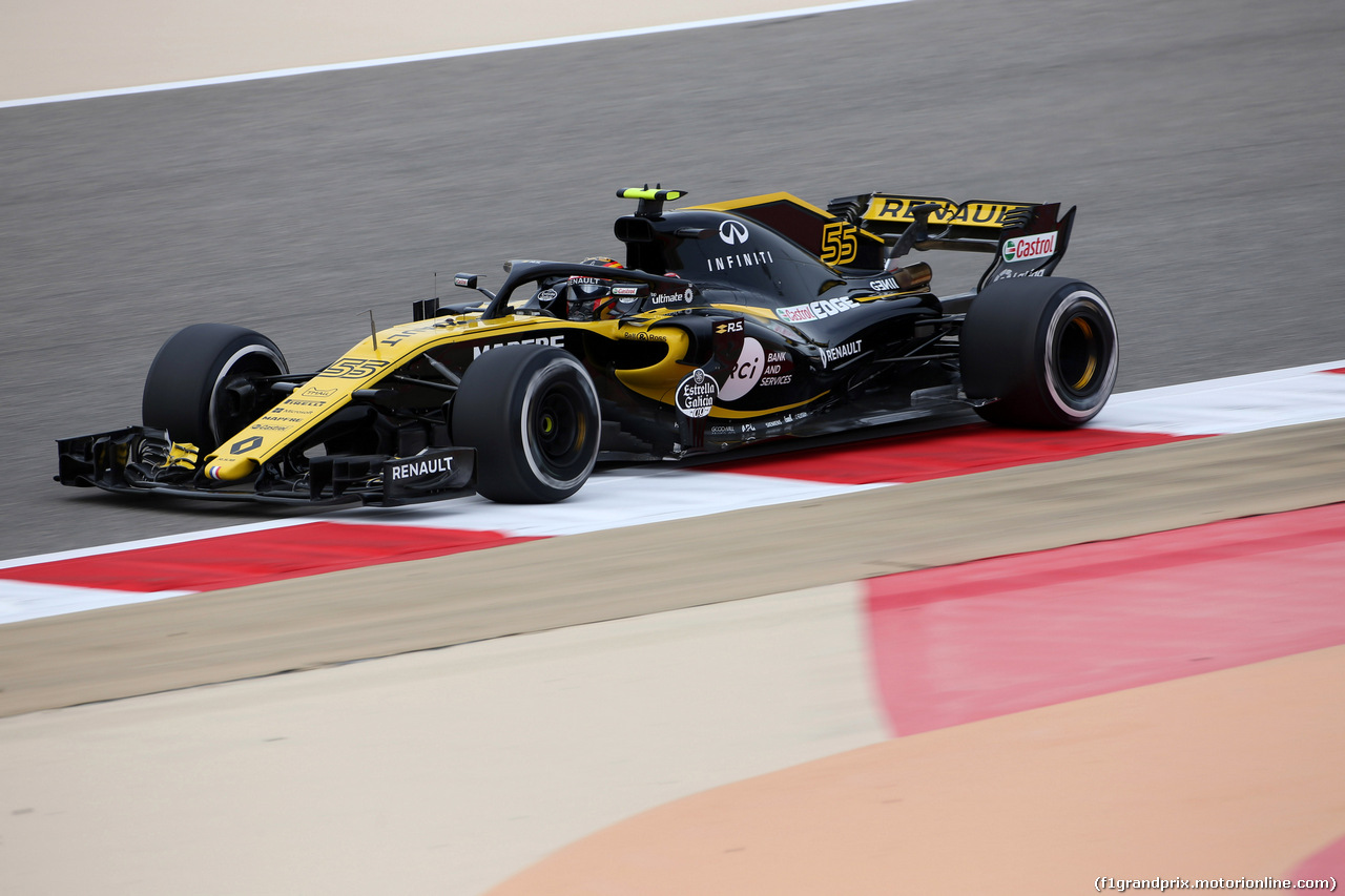 GP BAHRAIN, 06.04.2018 - Prove Libere 1, Carlos Sainz Jr (ESP) Renault Sport F1 Team RS18
