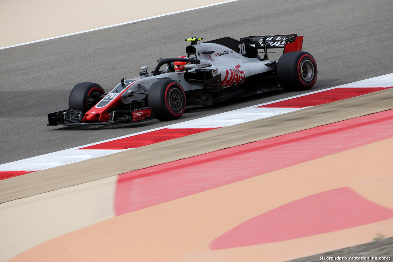 GP BAHRAIN, 06.04.2018 - Prove Libere 1, Kevin Magnussen (DEN) Haas F1 Team VF-18