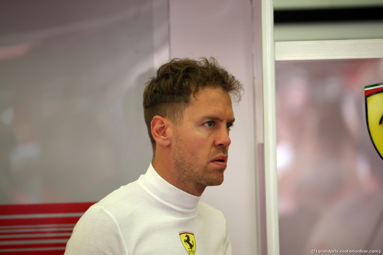 GP BAHRAIN, 06.04.2018 - Prove Libere 1, Sebastian Vettel (GER) Ferrari SF71H