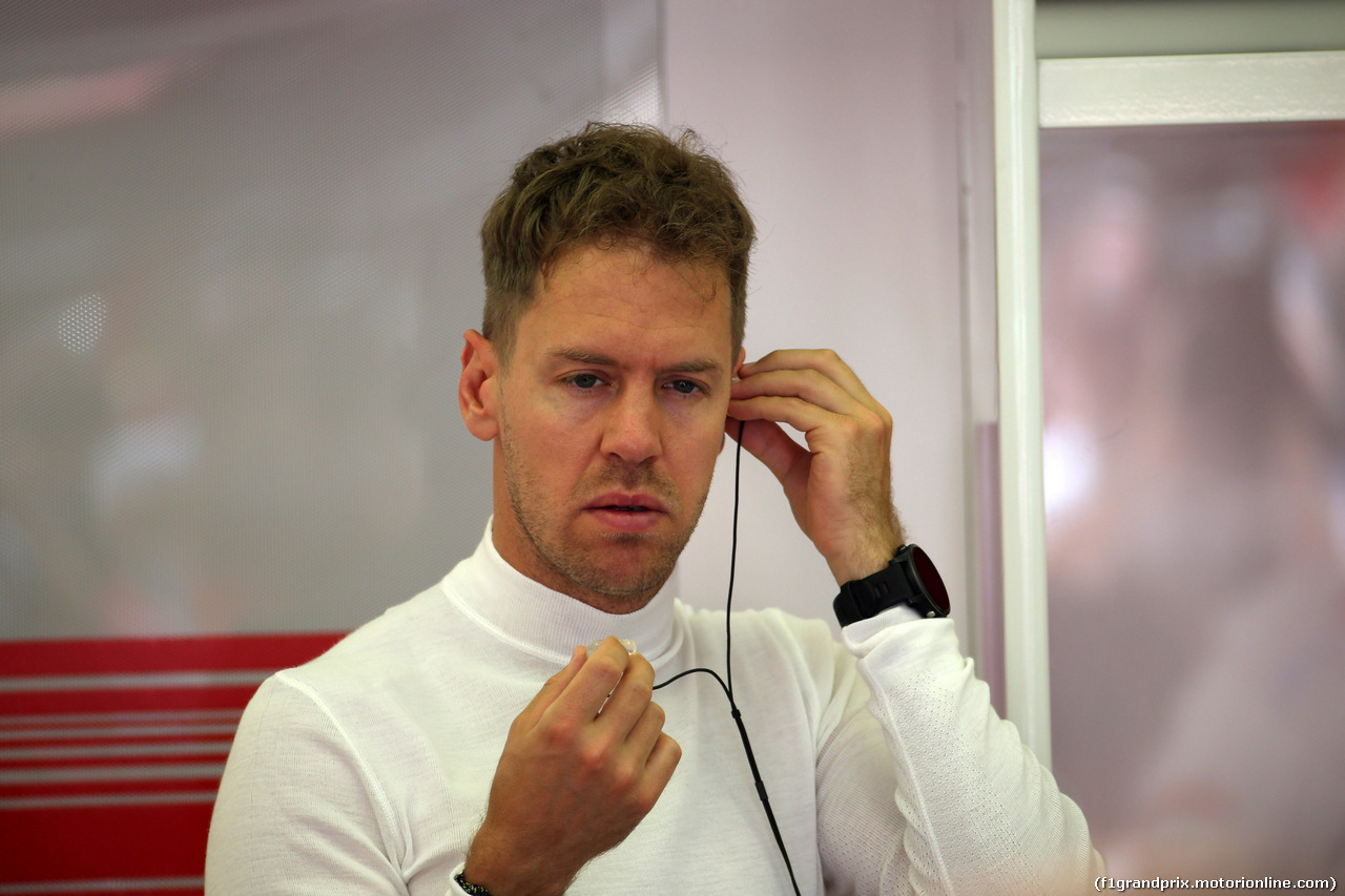 GP BAHRAIN, 06.04.2018 - Prove Libere 1, Sebastian Vettel (GER) Ferrari SF71H