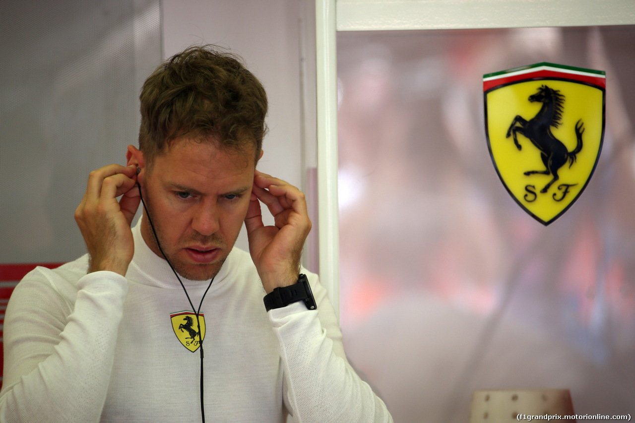 GP BAHRAIN, 06.04.2018 - Prove Libere 1, Sebastian Vettel (GER) Ferrari SF71H