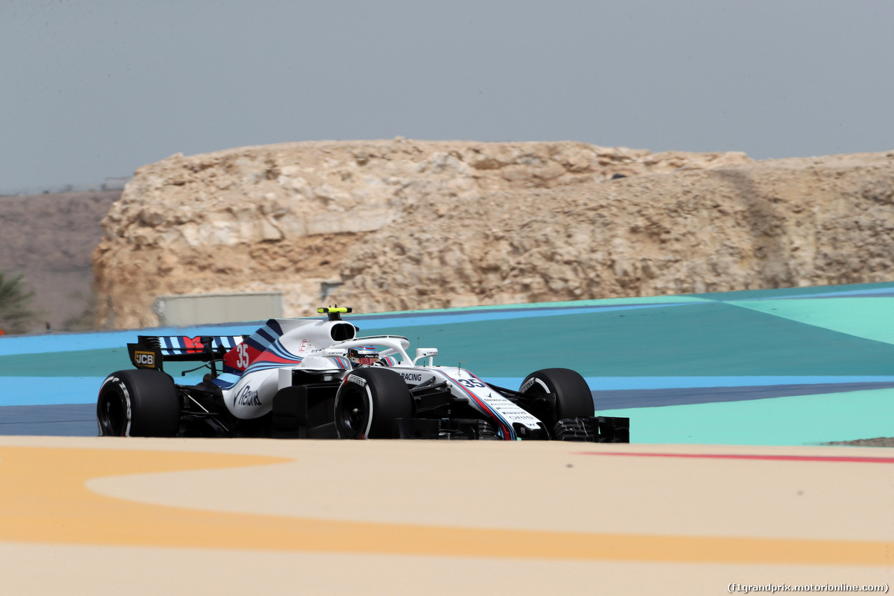 GP BAHRAIN, 06.04.2018 - Prove Libere 1, Sergey Sirotkin (RUS) Williams FW41