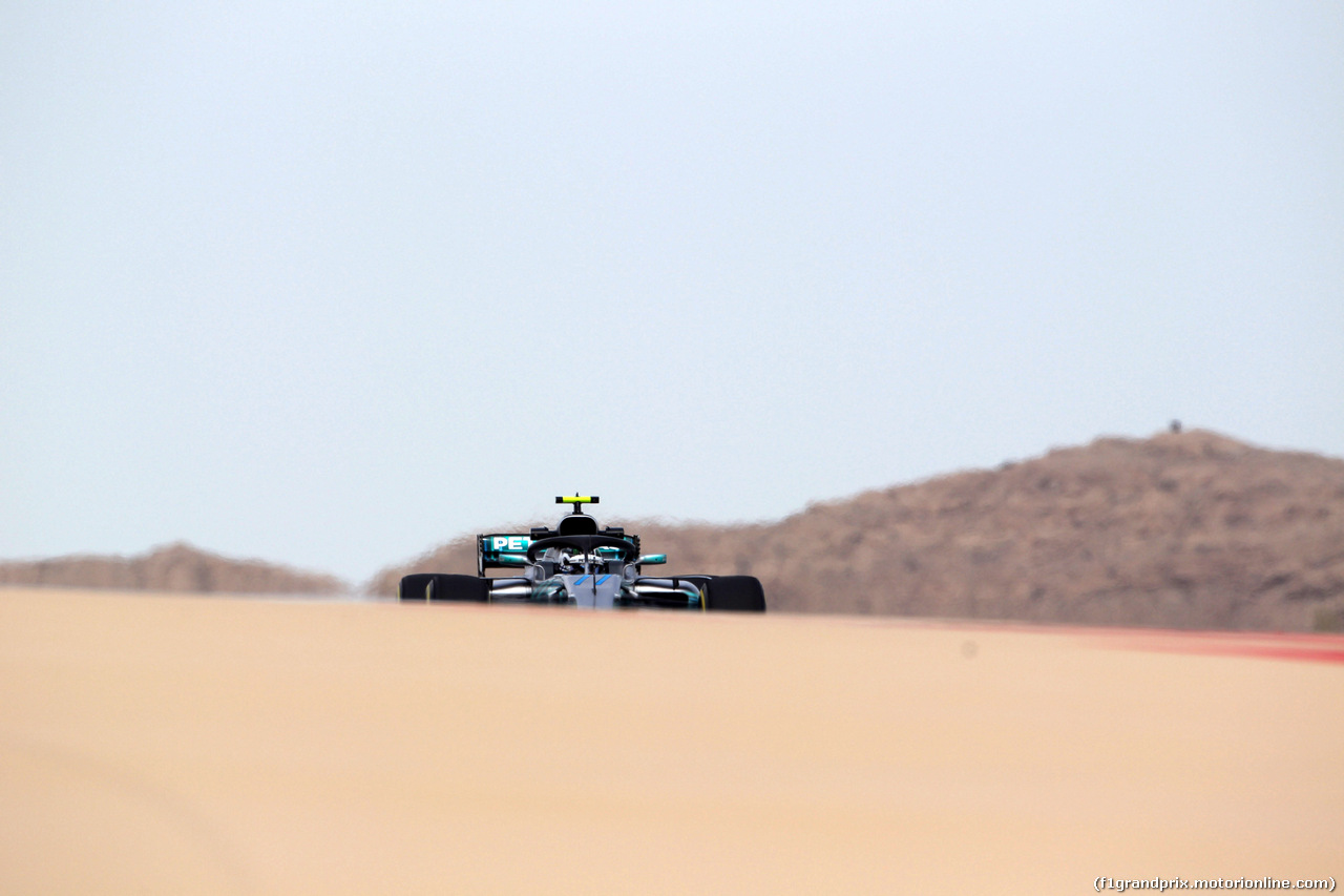 GP BAHRAIN, 06.04.2018 - Prove Libere 1, Valtteri Bottas (FIN) Mercedes AMG F1 W09