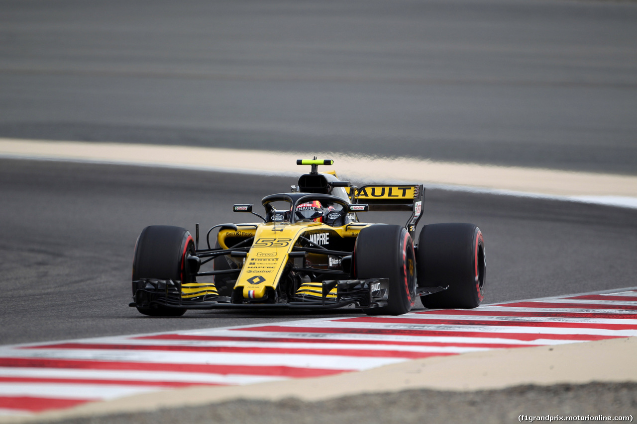 GP BAHRAIN, 06.04.2018 - Prove Libere 1, Carlos Sainz Jr (ESP) Renault Sport F1 Team RS18