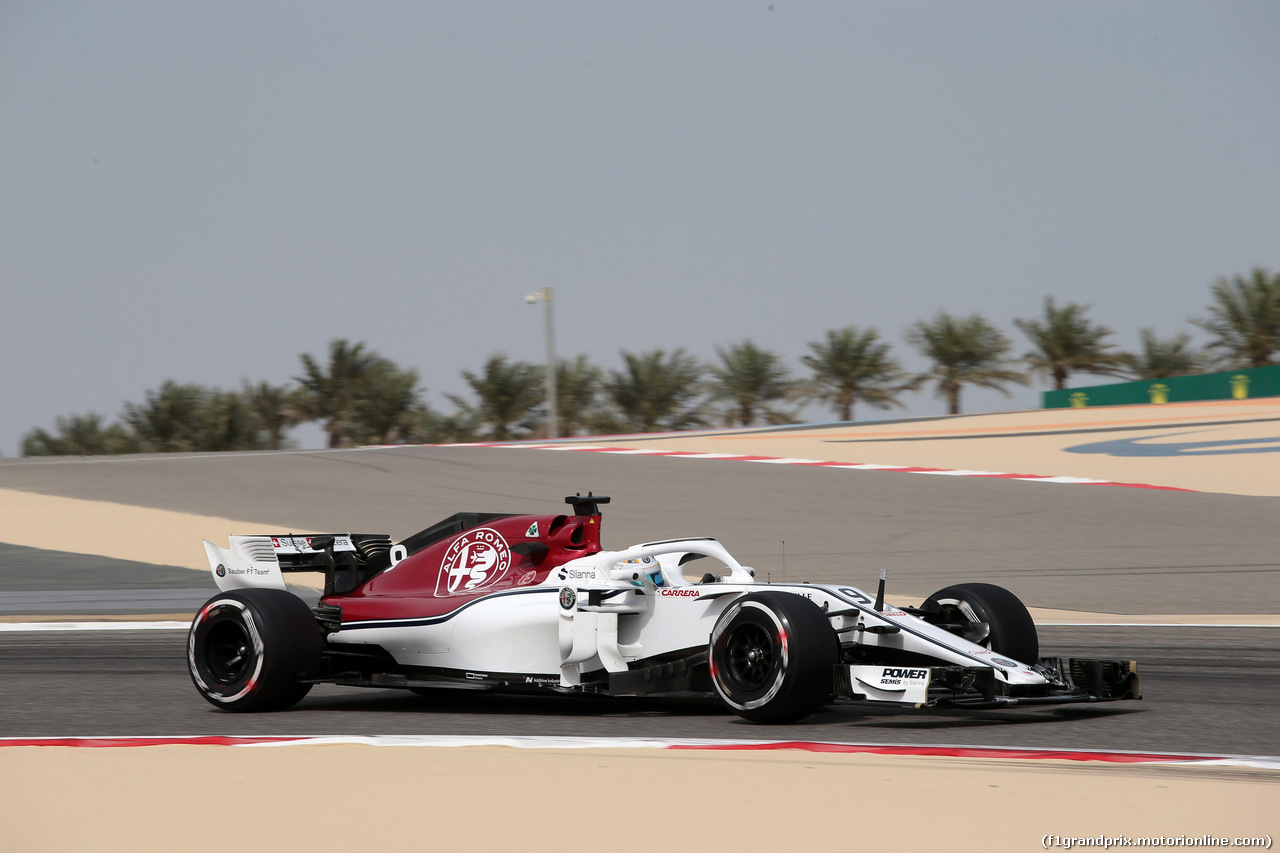 GP BAHRAIN, 06.04.2018 - Prove Libere 1, Marcus Ericsson (SUE) Sauber C37