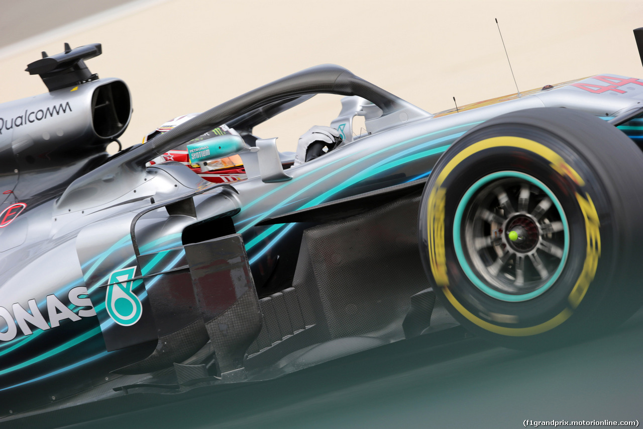 GP BAHRAIN, 06.04.2018 - Prove Libere 1, Lewis Hamilton (GBR) Mercedes AMG F1 W09