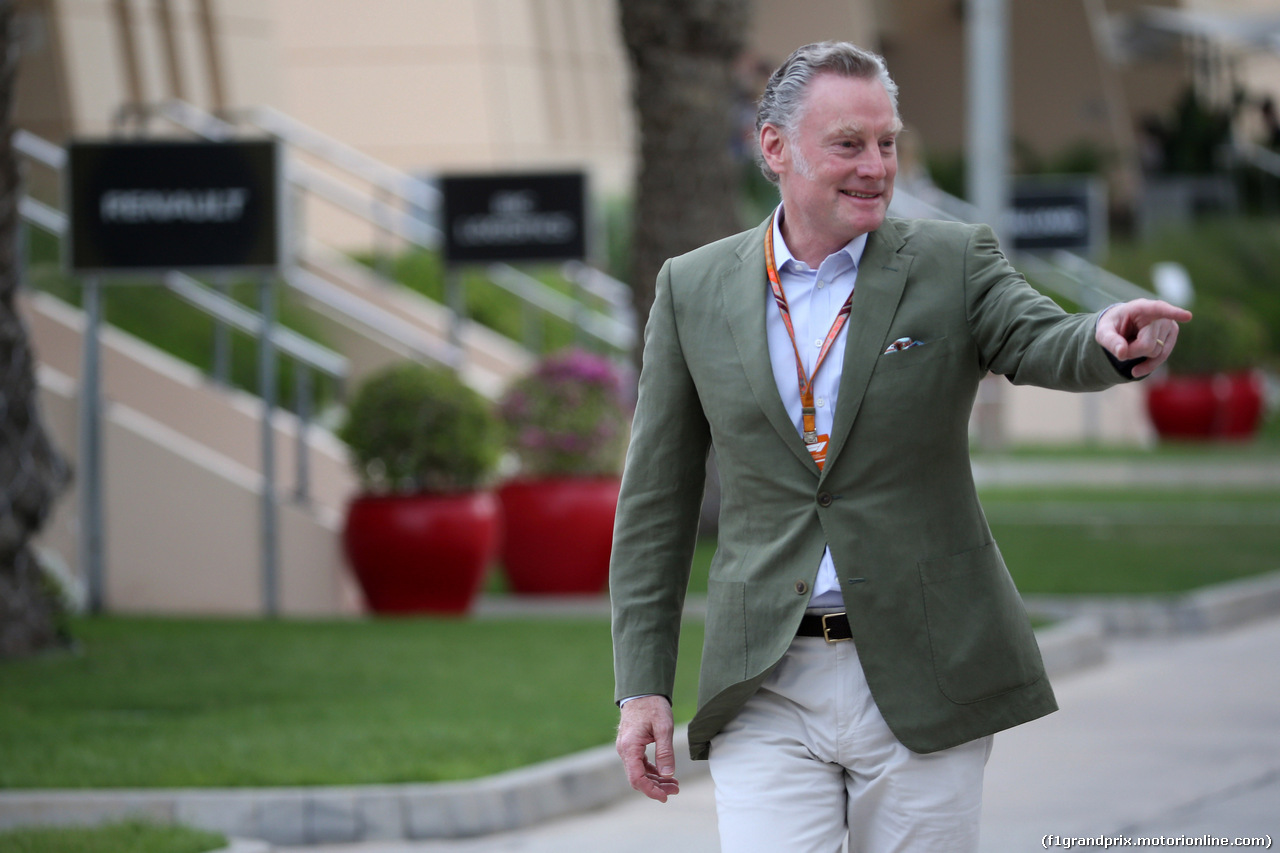 GP BAHRAIN, 06.04.2018 - Sean Bratches, Formula 1 Managing Director, Commercial Operations