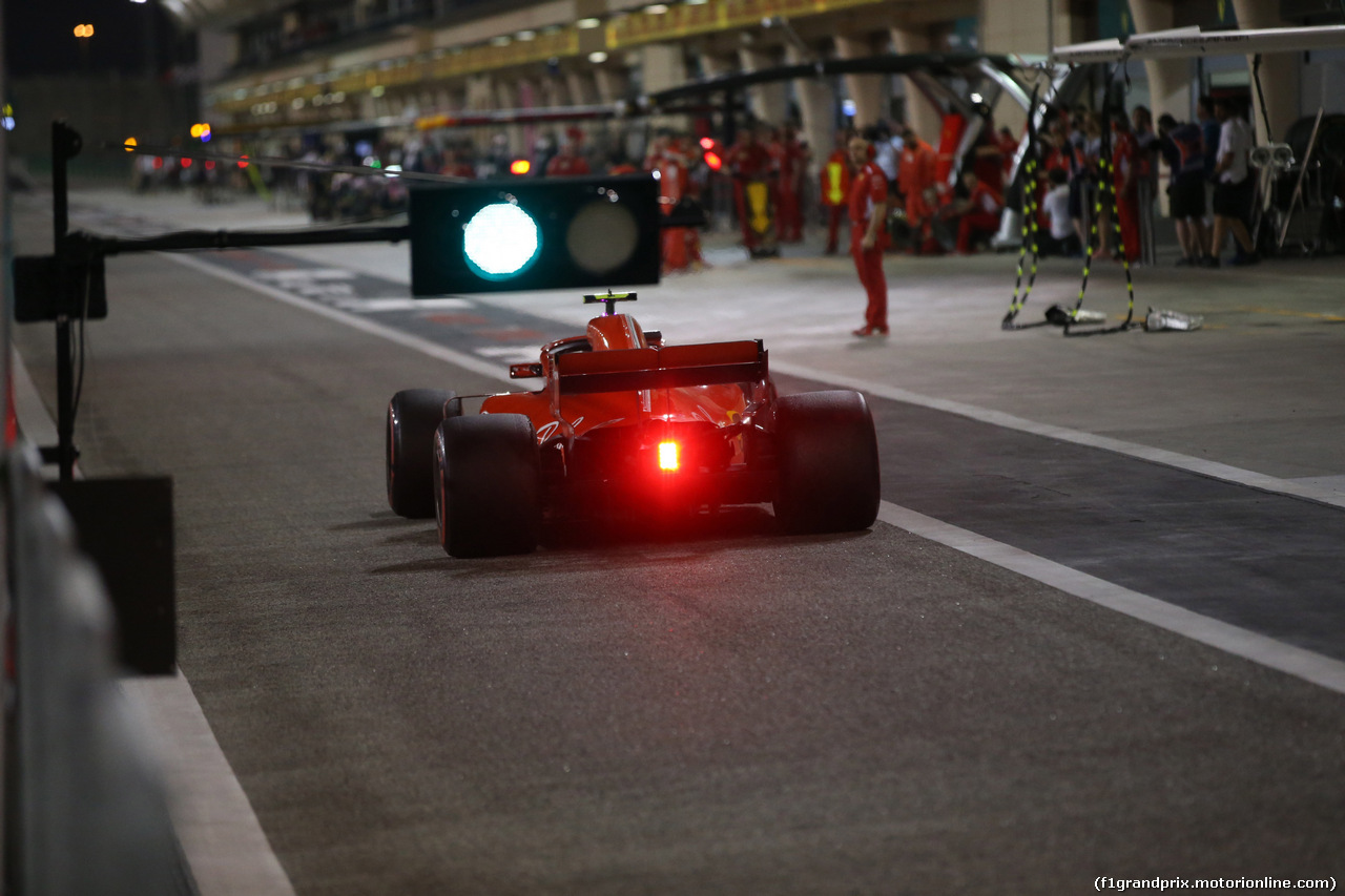 GP BAHRAIN, 06.04.2018 - Prove Libere 2, Kimi Raikkonen (FIN) Ferrari SF71H