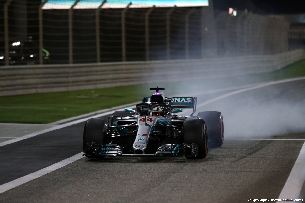 GP BAHRAIN, 06.04.2018 - Prove Libere 2, Lewis Hamilton (GBR) Mercedes AMG F1 W09