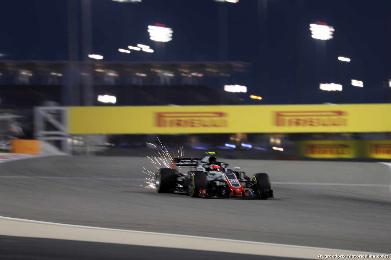 GP BAHRAIN, 06.04.2018 - Prove Libere 2, Kevin Magnussen (DEN) Haas F1 Team VF-18