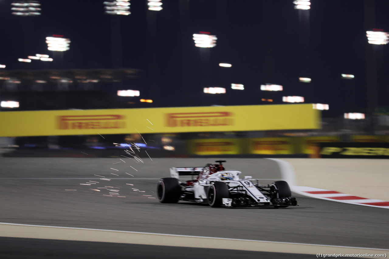 GP BAHRAIN, 06.04.2018 - Prove Libere 2, Marcus Ericsson (SUE) Sauber C37