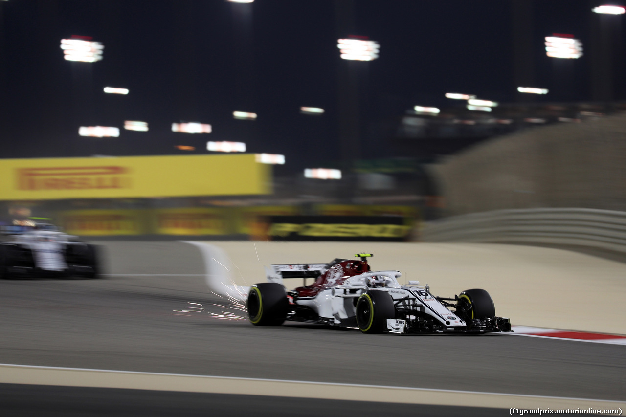GP BAHRAIN, 06.04.2018 - Prove Libere 2, Charles Leclerc (MON) Sauber C37