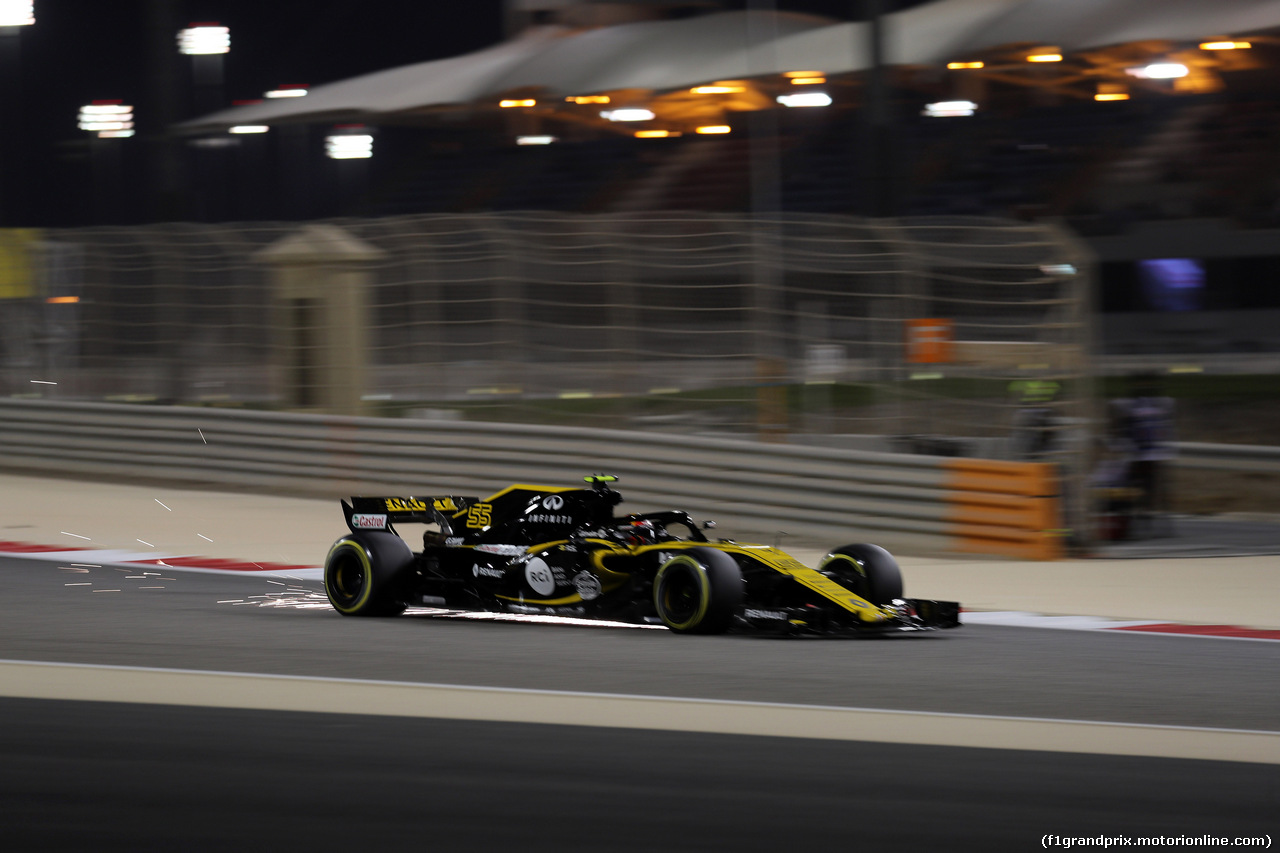GP BAHRAIN, 06.04.2018 - Prove Libere 2, Carlos Sainz Jr (ESP) Renault Sport F1 Team RS18
